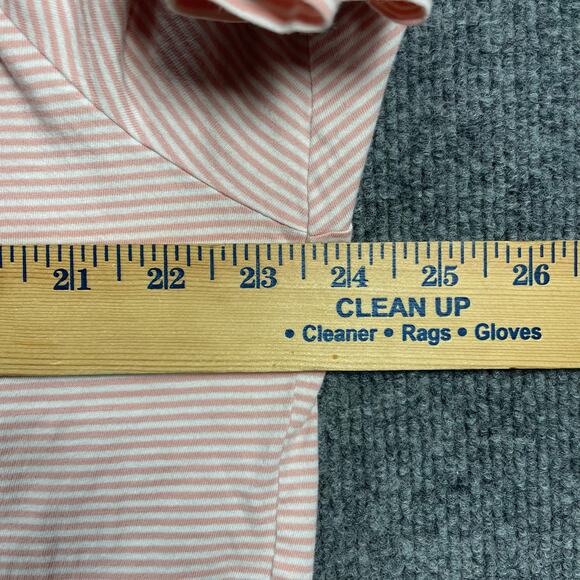 Patagonia Conversion Polo Shirt Men's XL Pink Striped Organic Casual READ - Picture 7 of 12